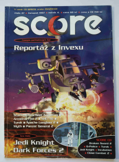 SCORE - číslo 47 - listopad 1997 - ročník 4. - bez CD