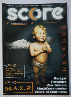 SCORE - číslo 56 - srpen 1998 - ročník 5. - bez CD