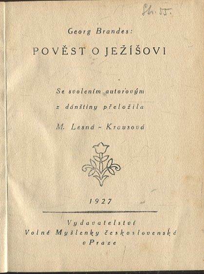 Pověst o Ježíšovi