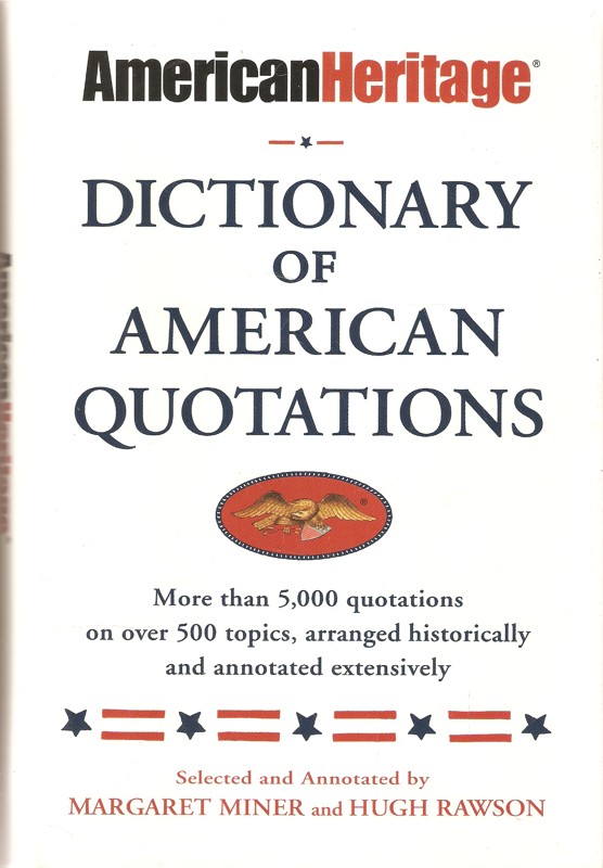 Dictionary of American Quotations