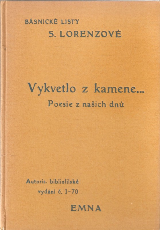 Vykvetlo z kamene ......