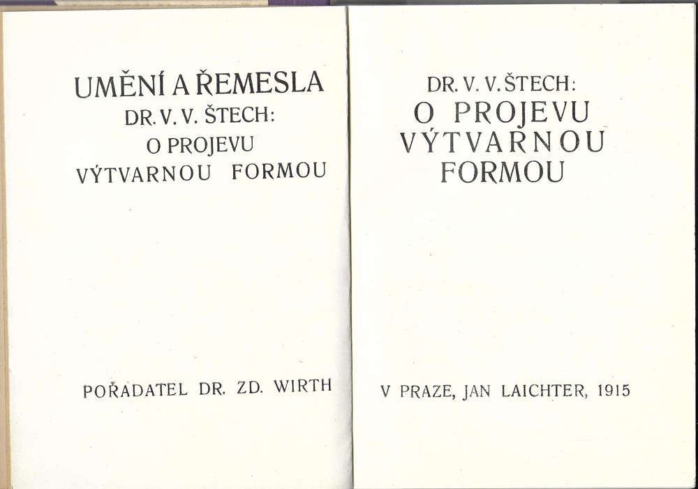O projevu výtvarnou formou
