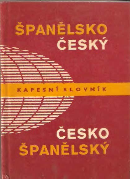 Španělsko-český, česko-španělský kapesní slovník