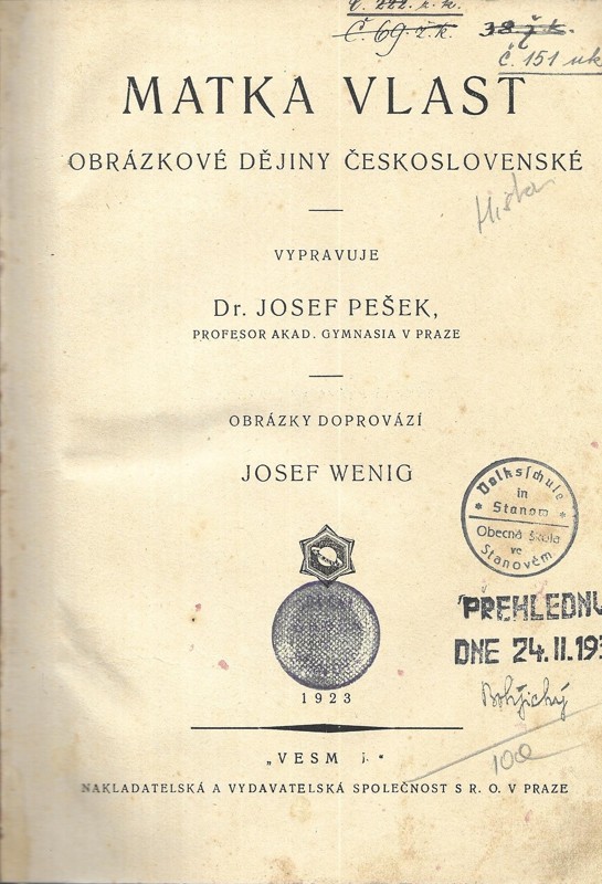 Matka vlast : Obrázkové dějiny československé