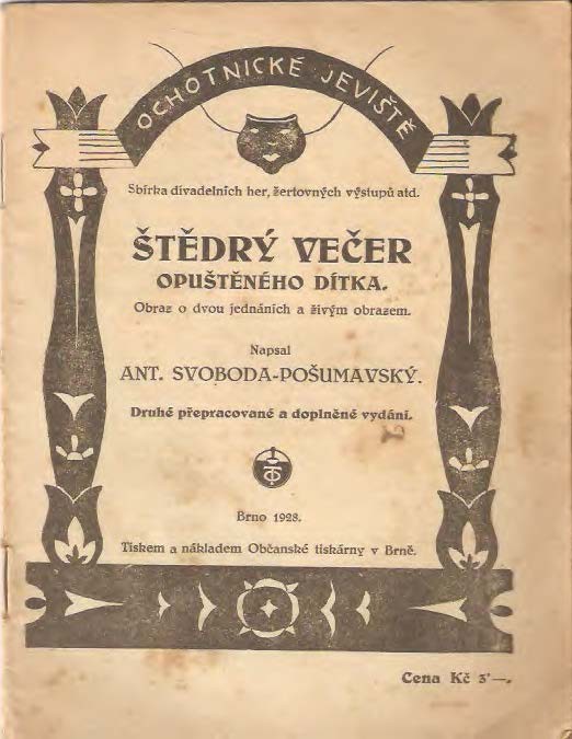 Štědrý večer opuštěného dítka