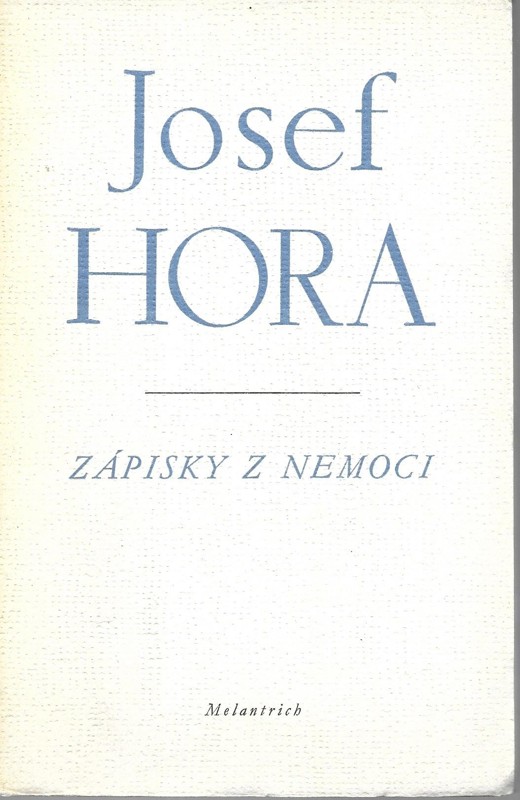 Zápisky z nemoci : básně