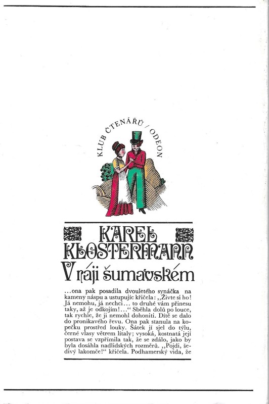 V ráji šumavském : román z Pošumaví