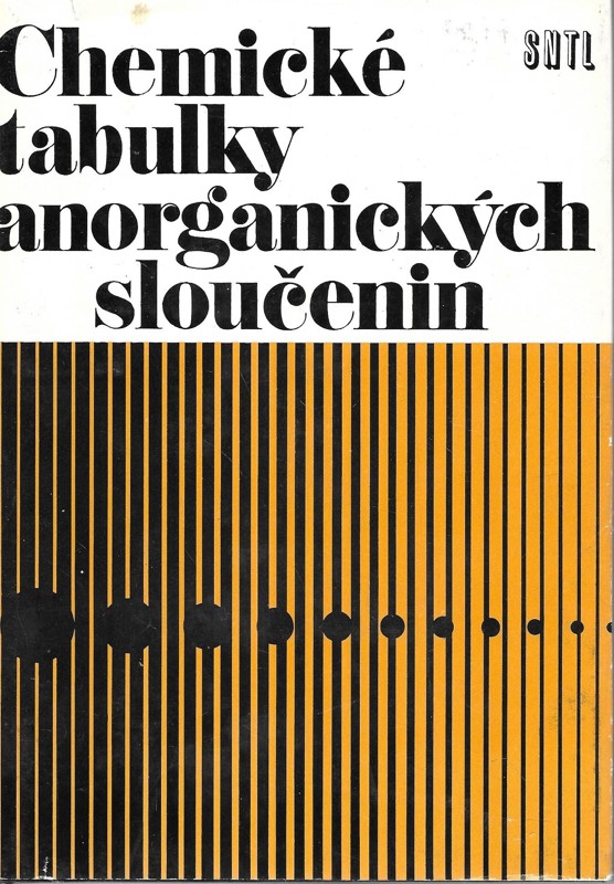 Chemické tabulky anorganických sloučenin