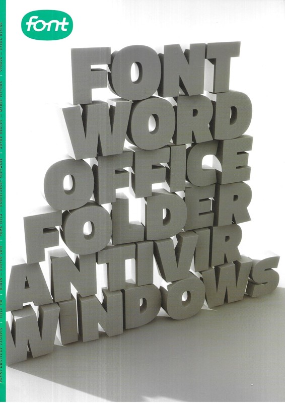 Font. První grafický časopis. Číslo 110. Duben-květen 2010