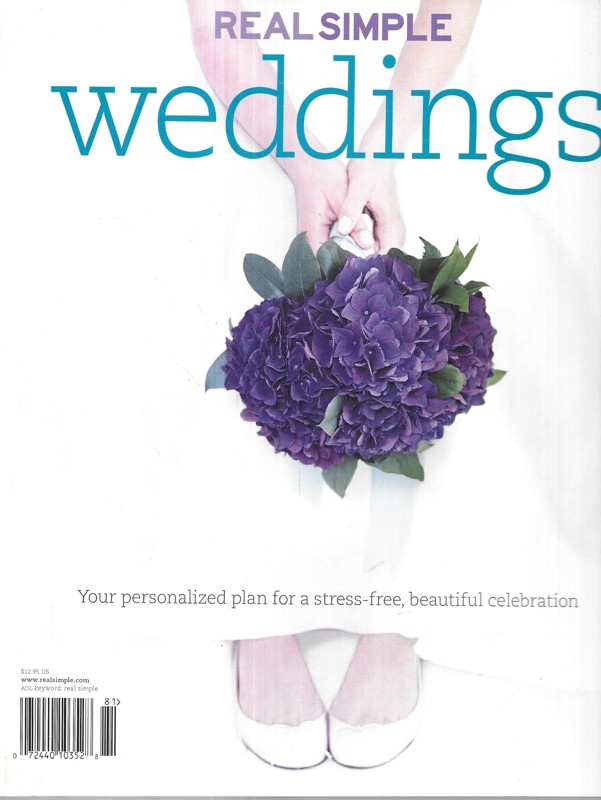 Real simple weddings