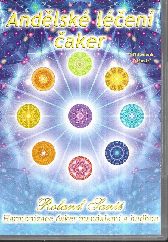 Andělské léčení čaker CD s 9 mandalami