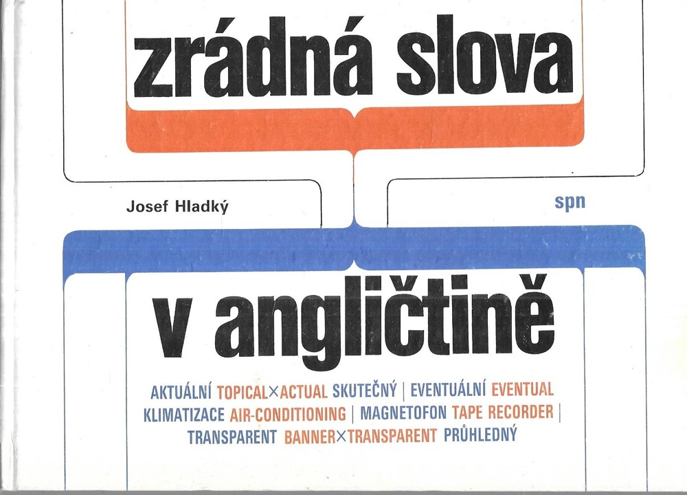 Zrádná slova v angličtině