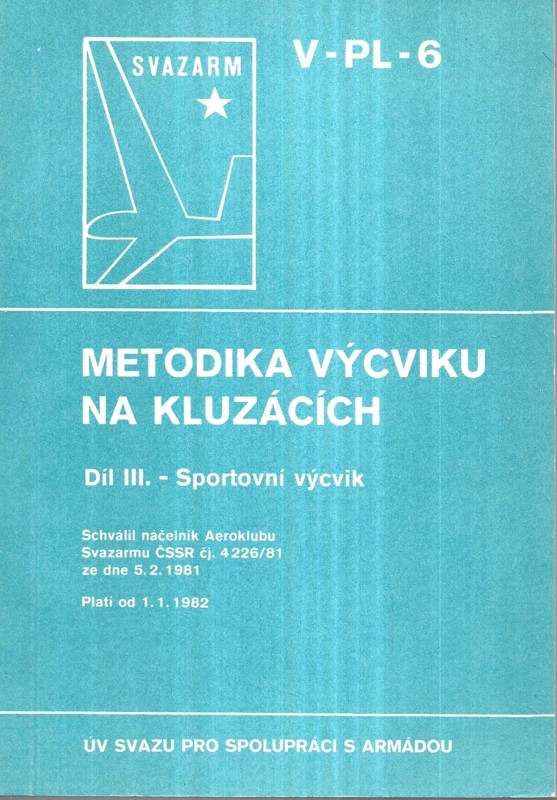 Metodika výcviku na kluzácích. Díl III.- Sportovní výcvik