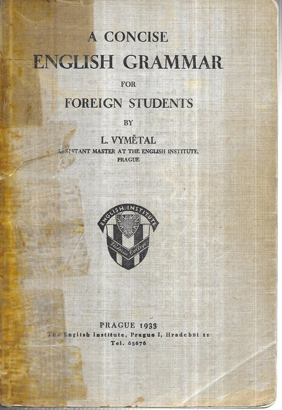 A concise English grammar for foreign students
