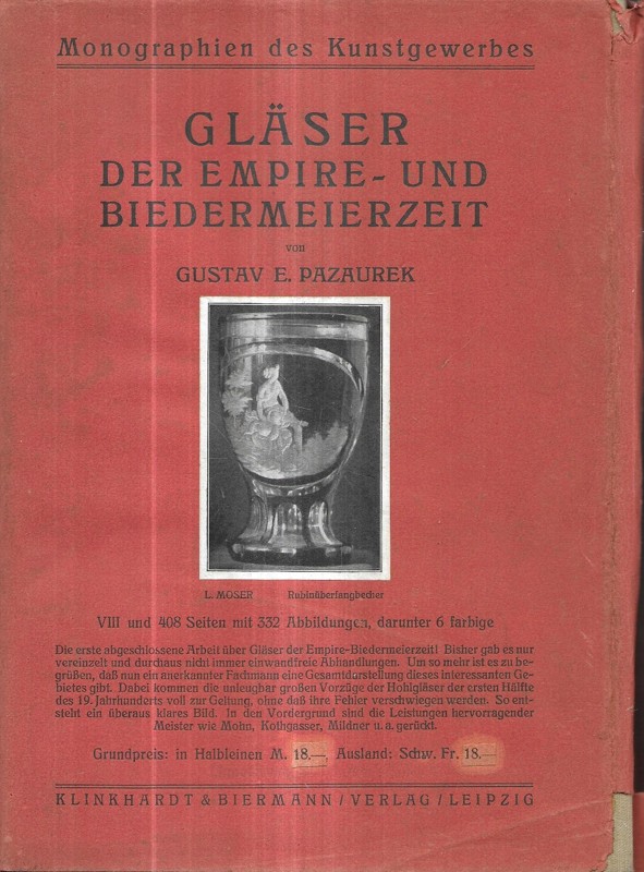 Gläser der Empire und Biedermeierzeit