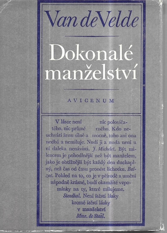 Dokonalé manželství : Studie o jeho fyziologii a technice