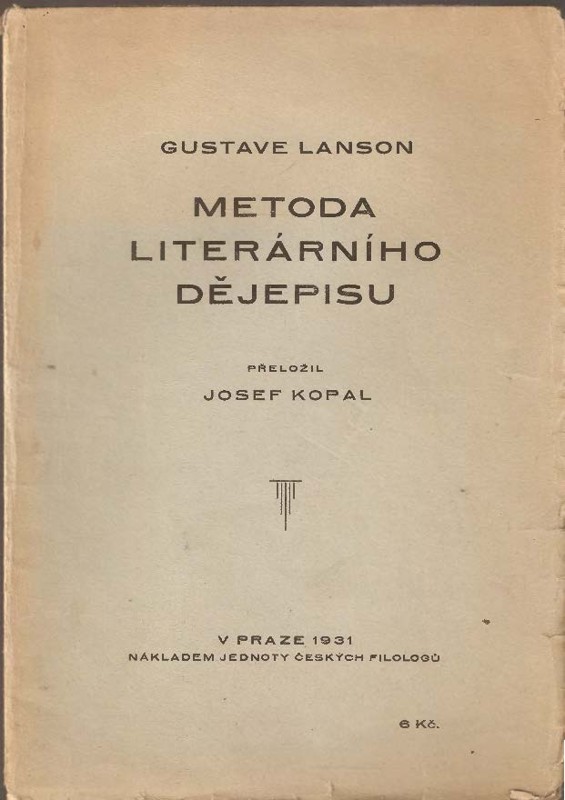 Metoda literárního dějepisu