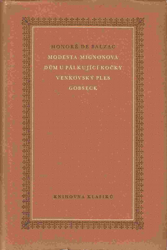 Modesta Mignonová - Dům u pálkující kočky - Venkovský ples - Gomseck