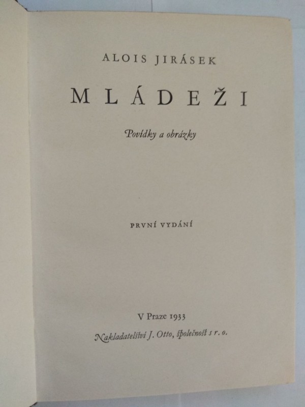 Mládeži - povídky a obrázky