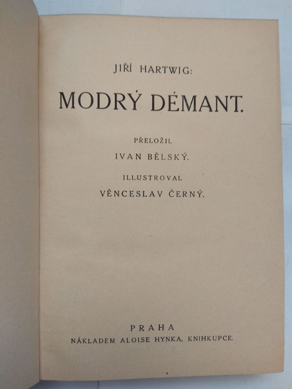 Modrý démant
