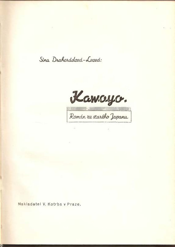 Kawoyo : Román ze starého Japanu