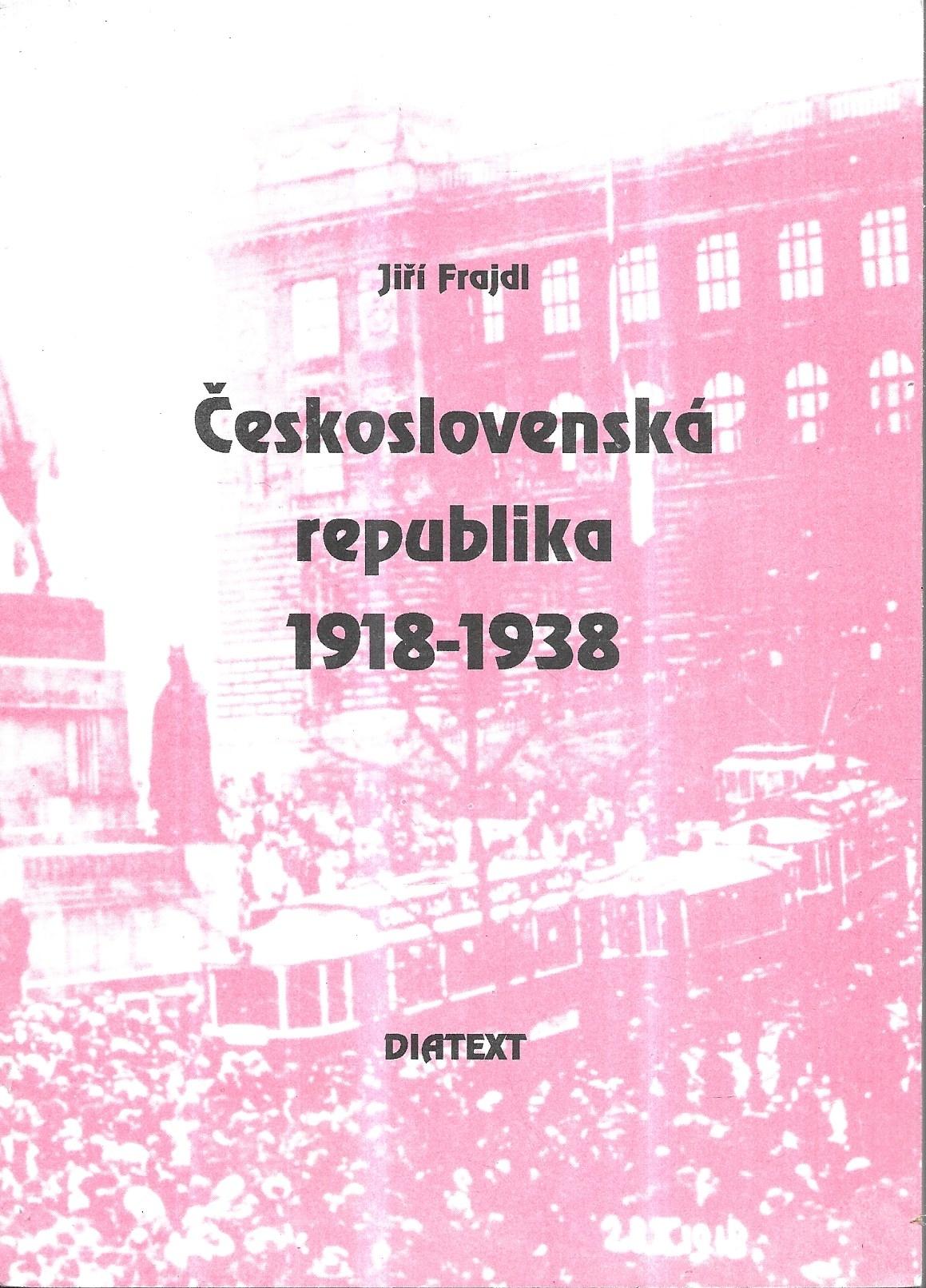 Československá republika 1918-1938