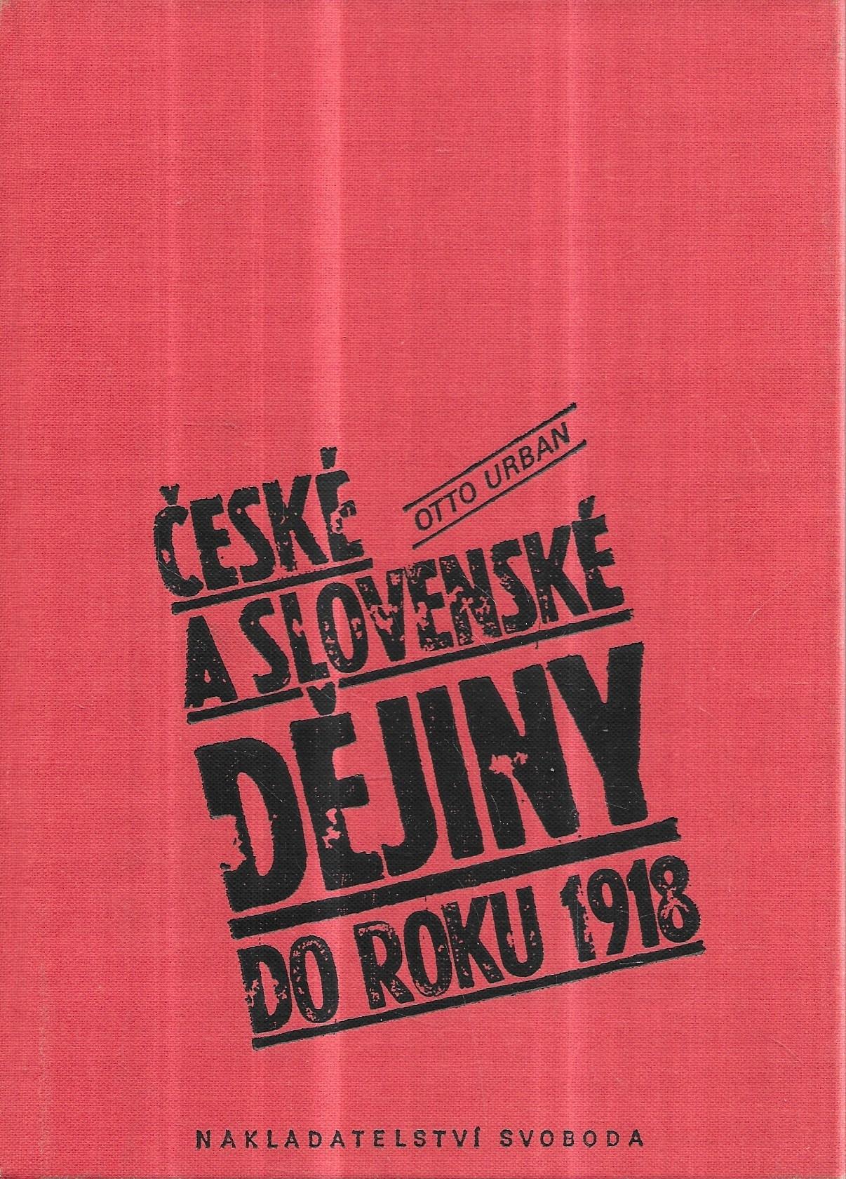 České a slovenské dějiny do roku 1918