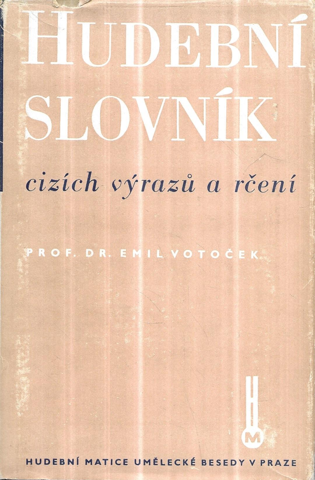 Hudební slovník cizích výrazů a rčení