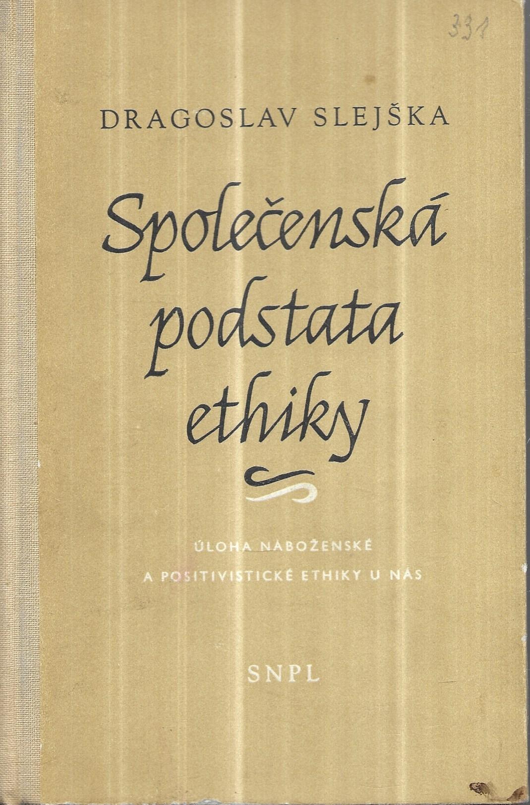 Společenská podstata ethiky