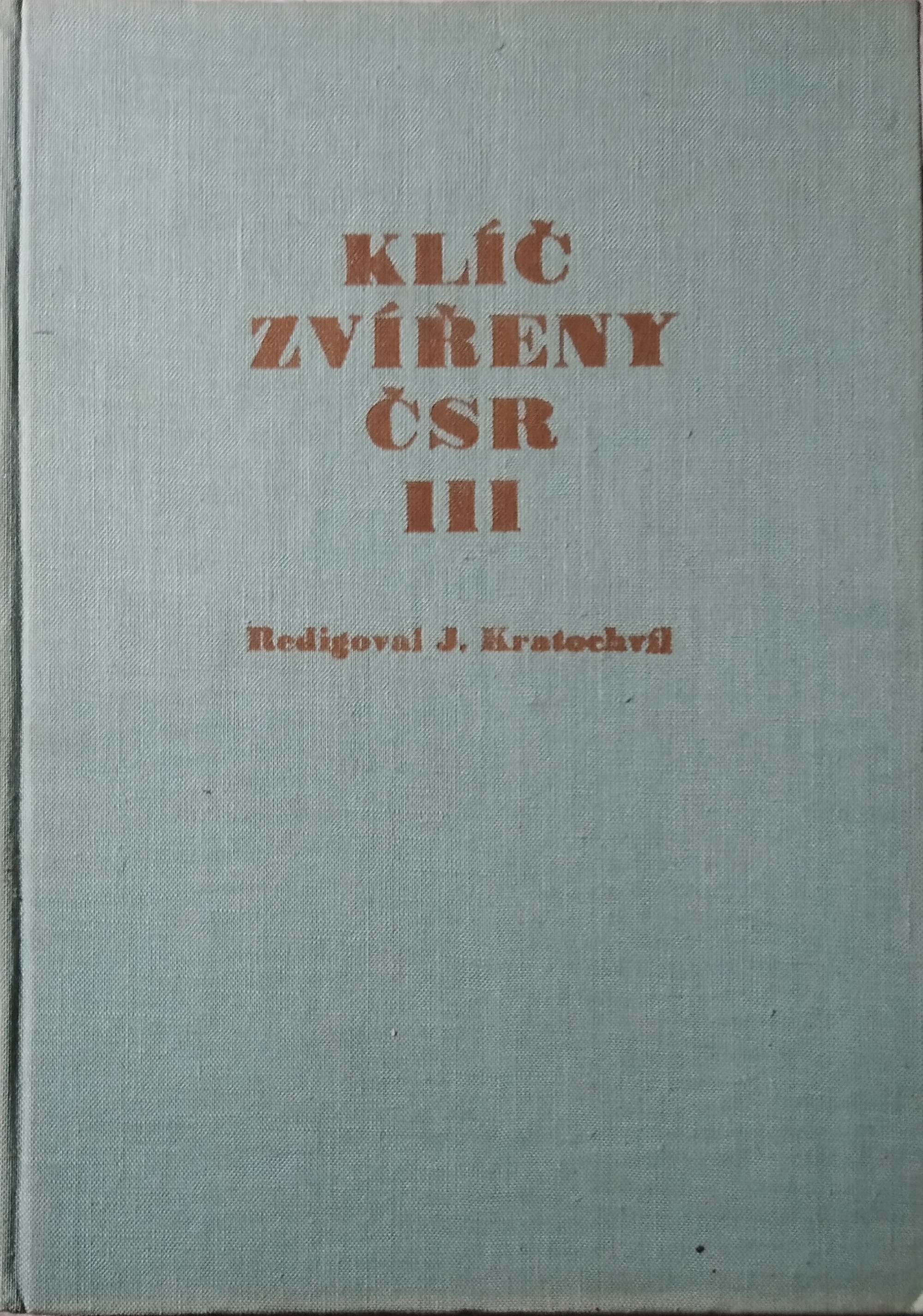 Klíč zvířeny ČSR III