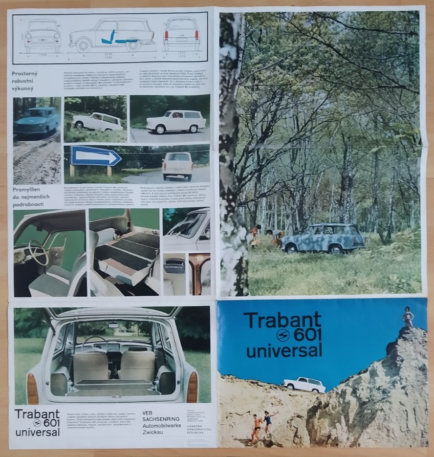 Prospekt Trabant 601 universal