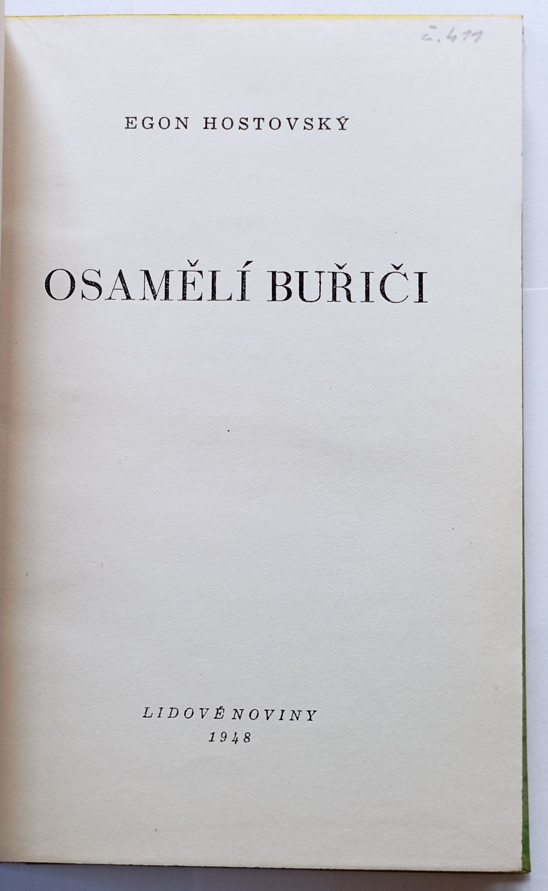 Osamělí buřiči