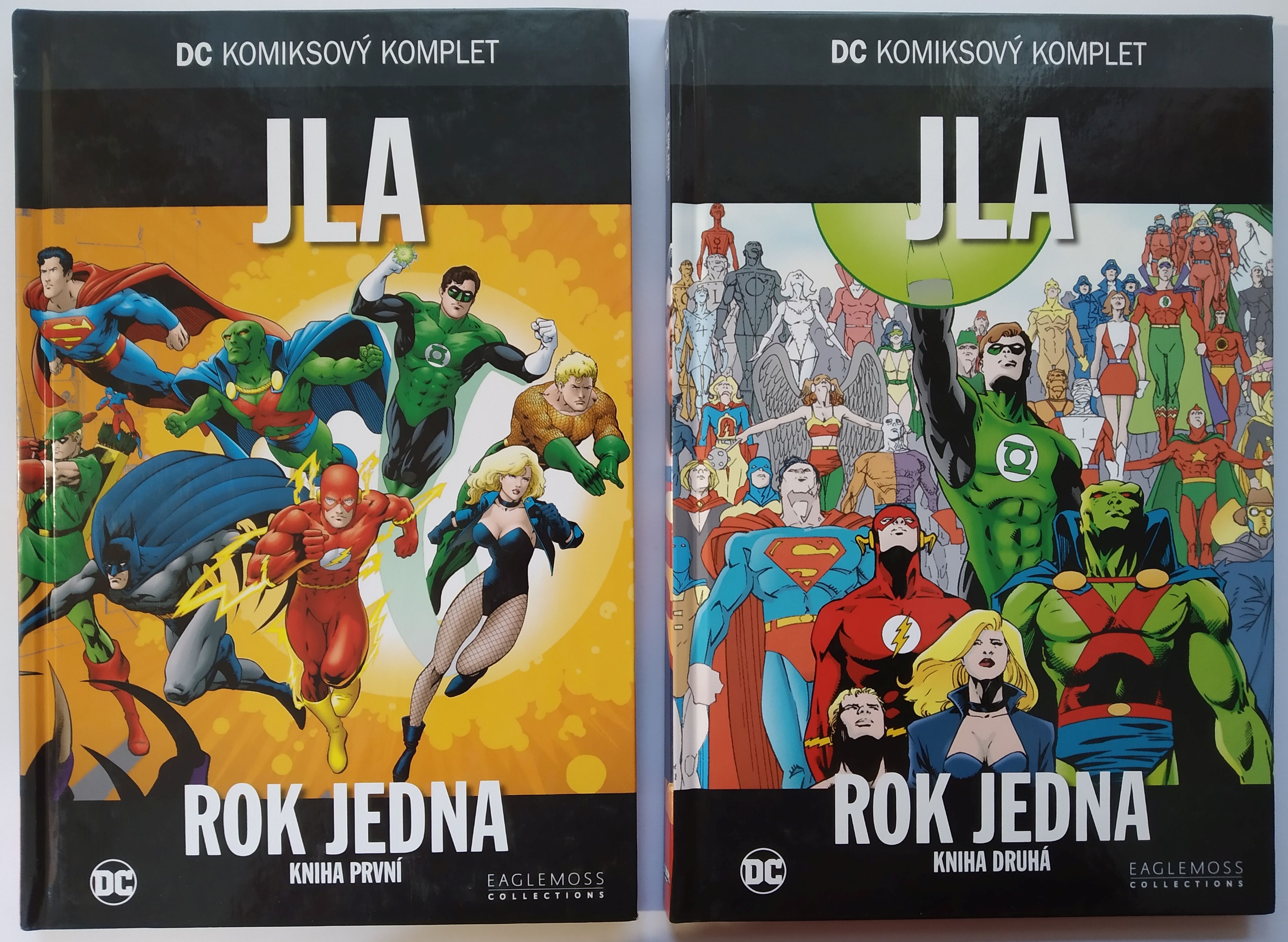 JLA. Rok jedna. Kniha první a kniha druhá