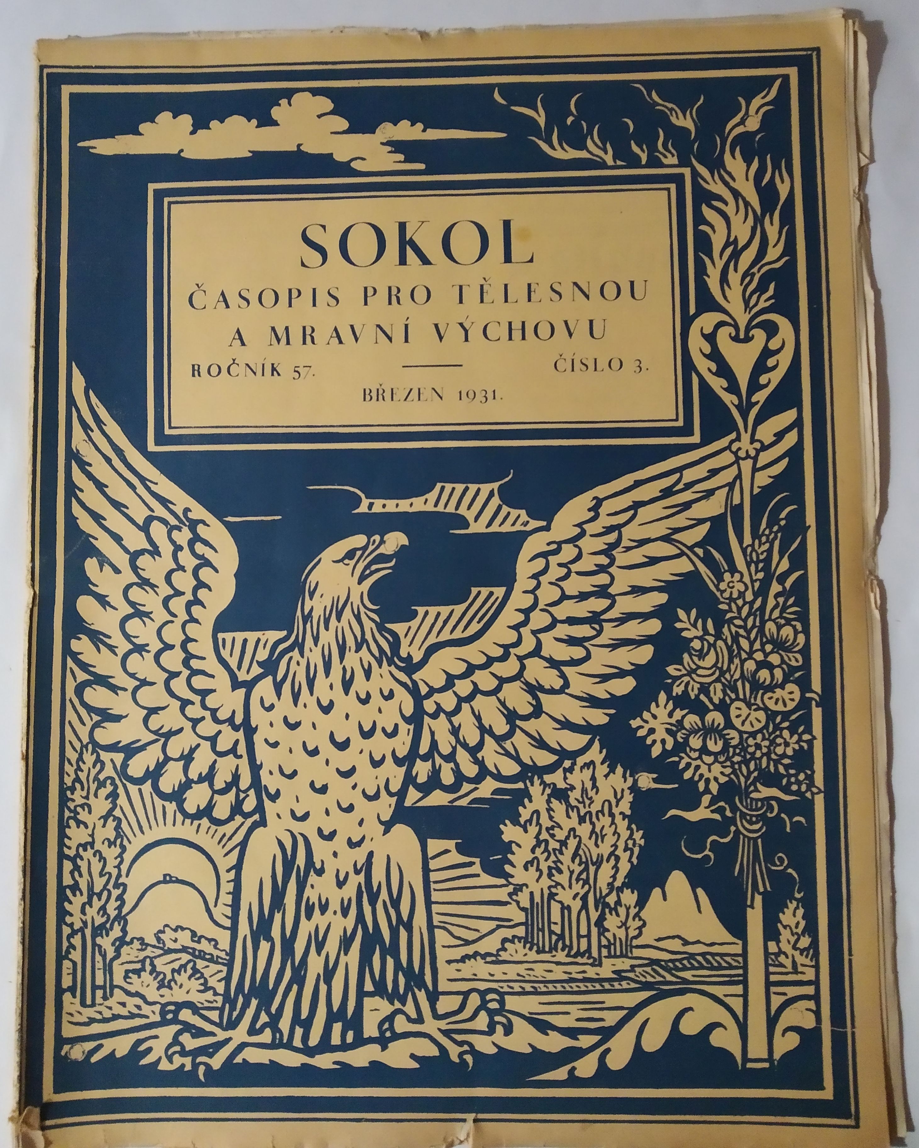 SOKOL - Časopis pro tělesnou a mravní výchovu - roč. 57. číslo 3