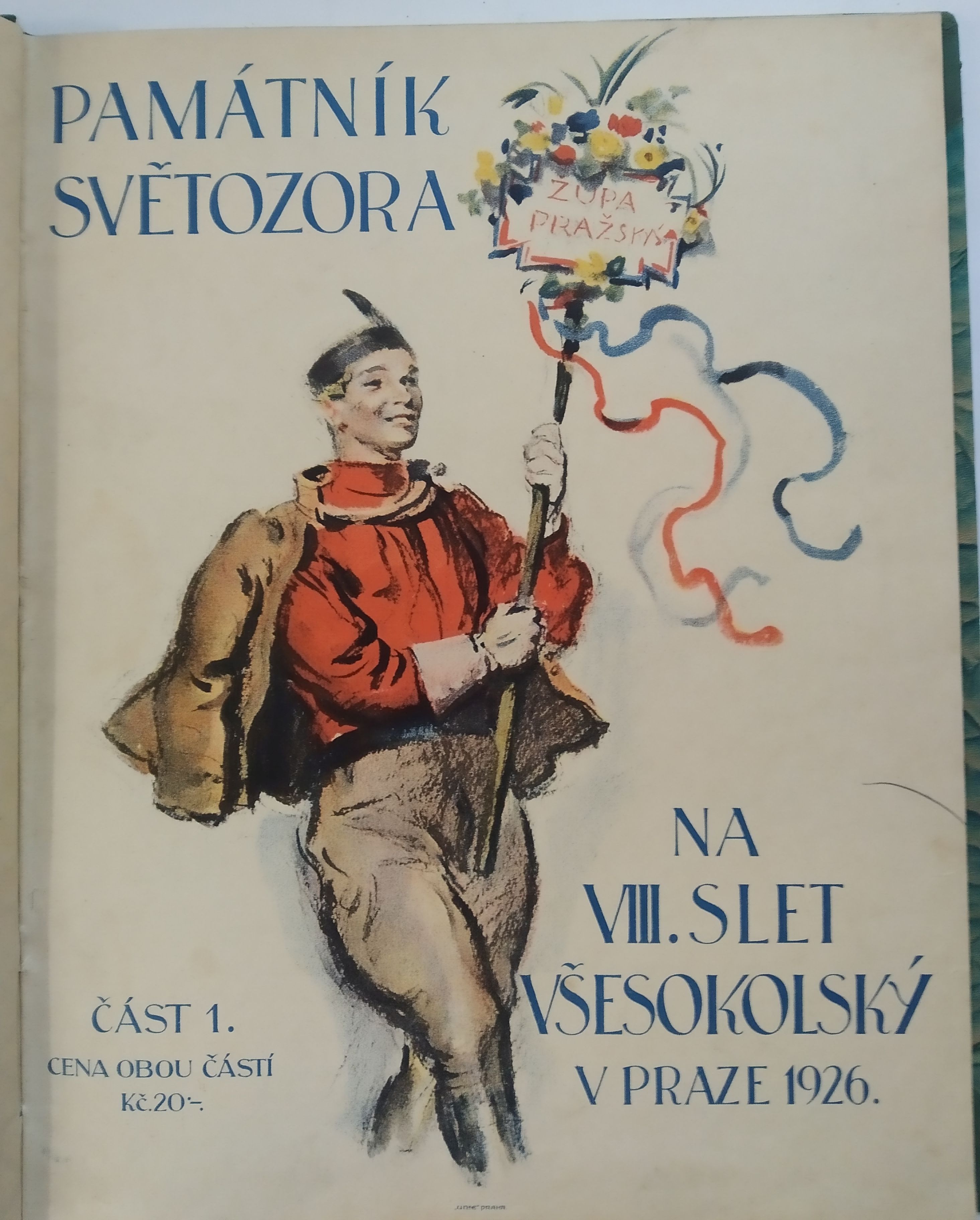 Památník Světozora na VIII. slet všesokolský