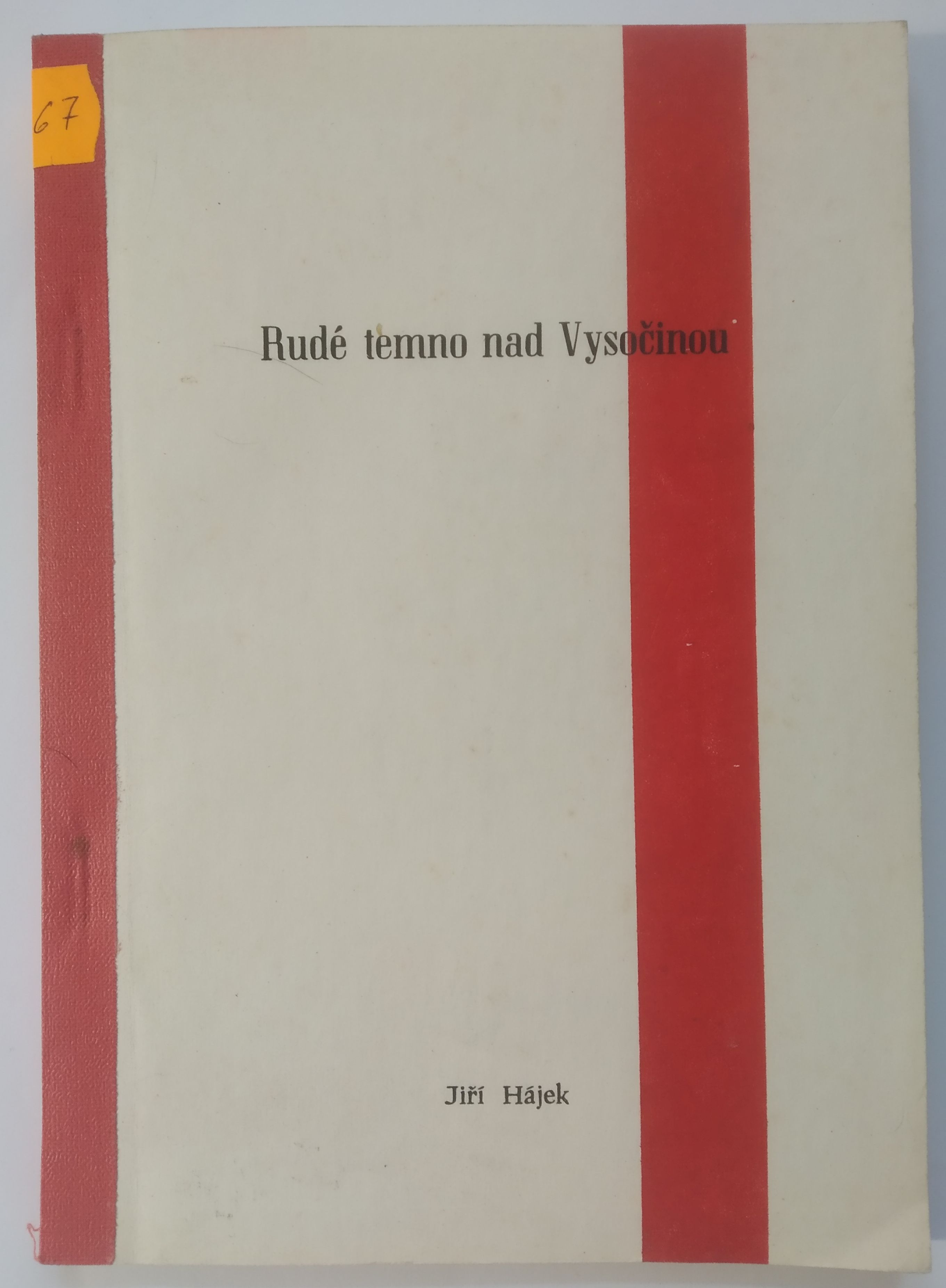 Rudé temno nad Vysočinou