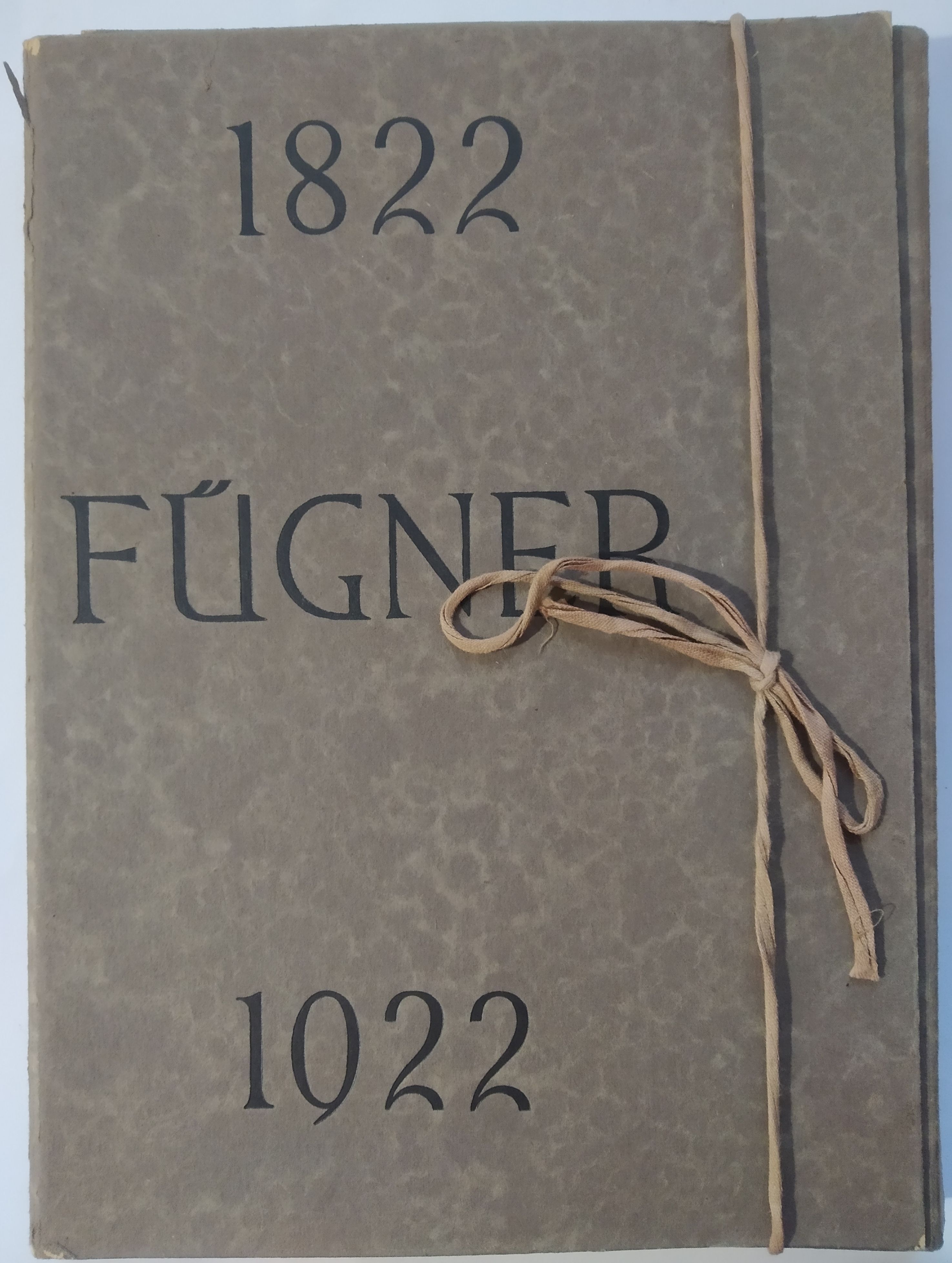 Jindřich Fügner 1822-1922
