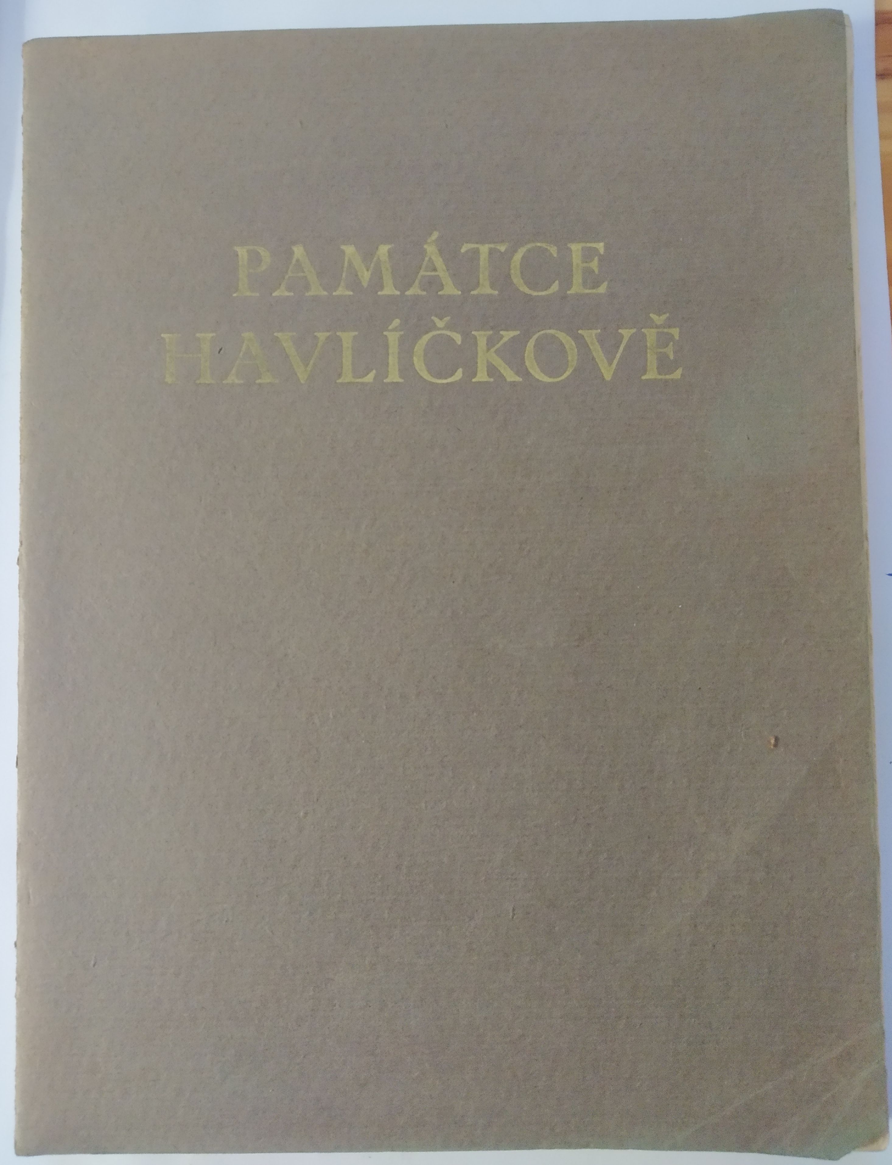 Památce Havlíčkově