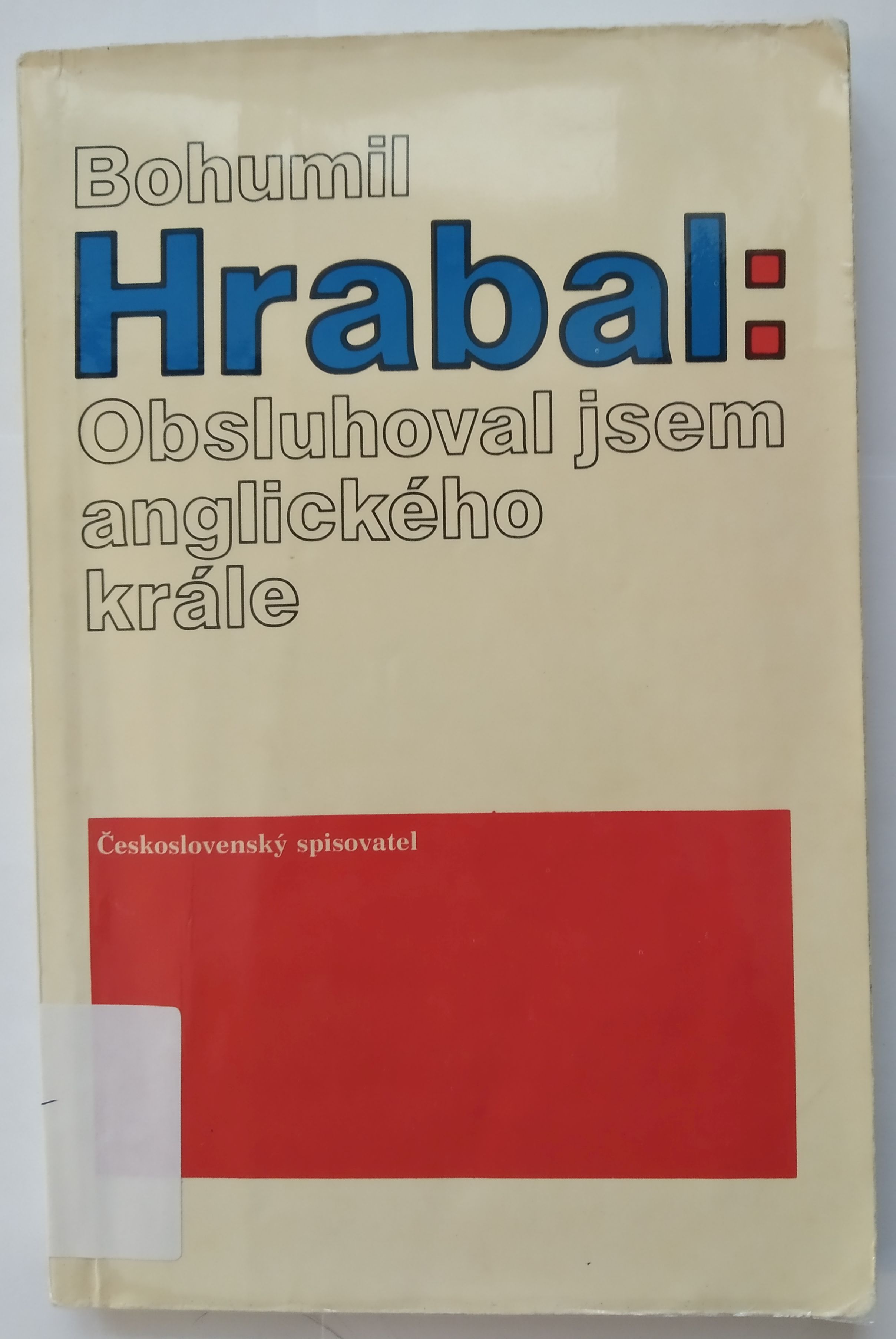 Obsluhoval jsem anglického krále