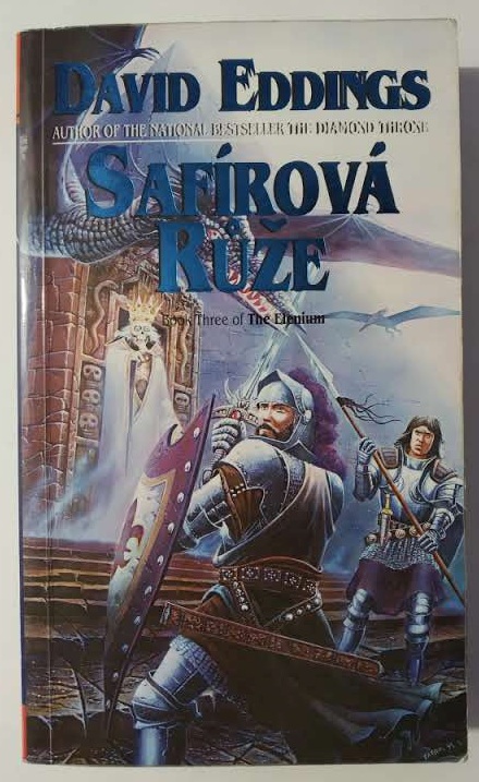 Safírová růže