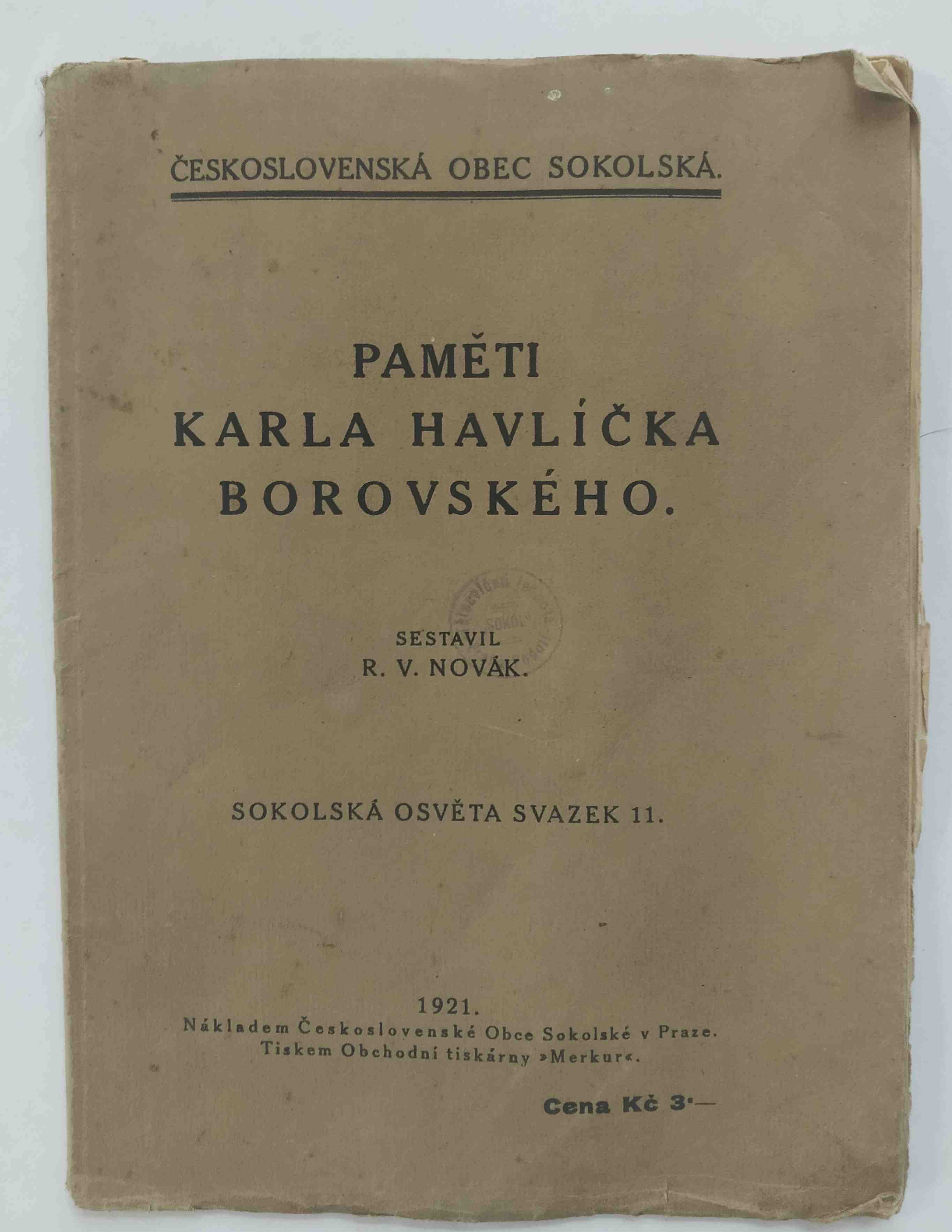 Paměti Karla Havlíčka Borovského