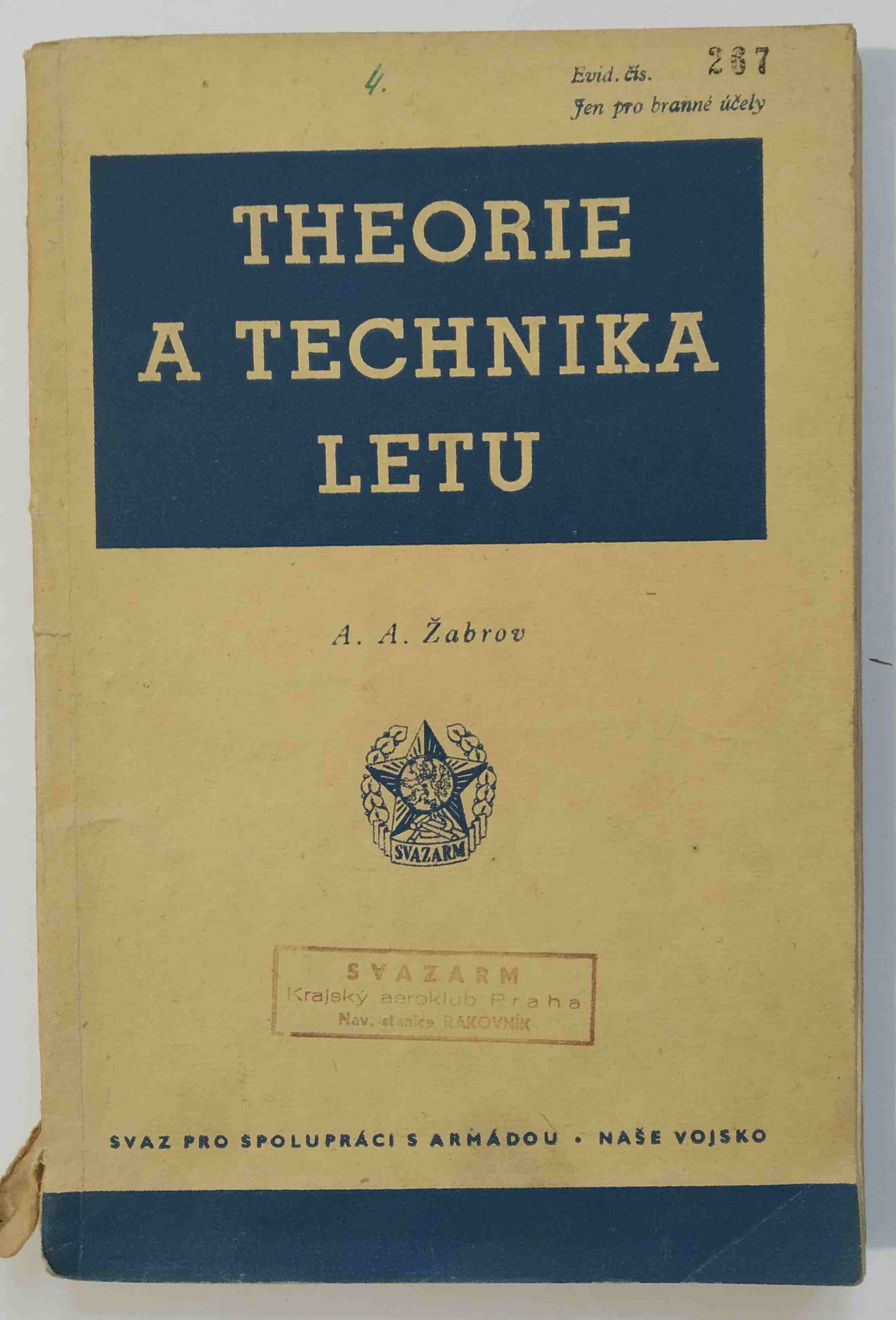 Theorie a technika letu