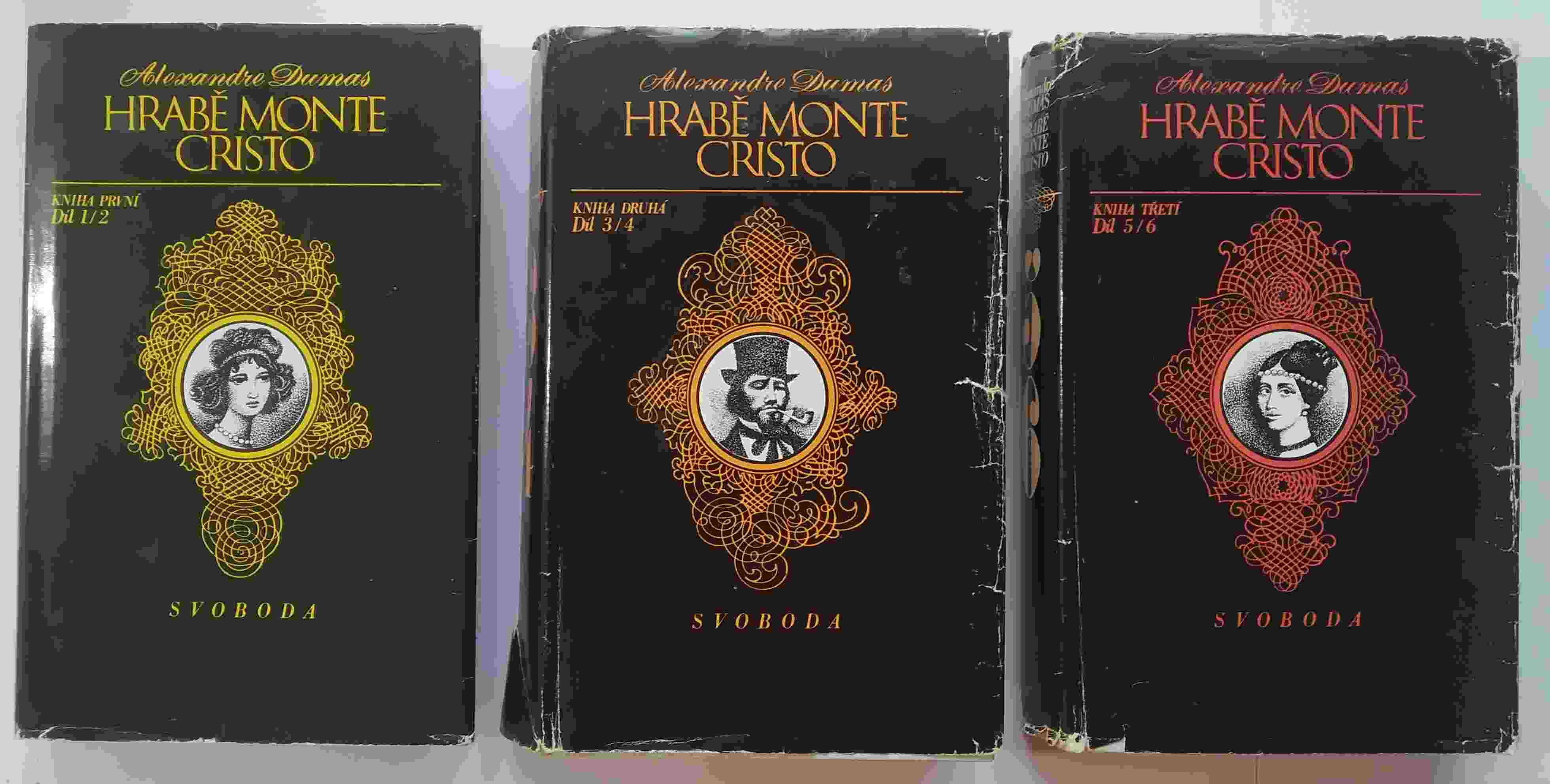 Hrabě Monte Christo  1 - 6 ( 3 svazky)