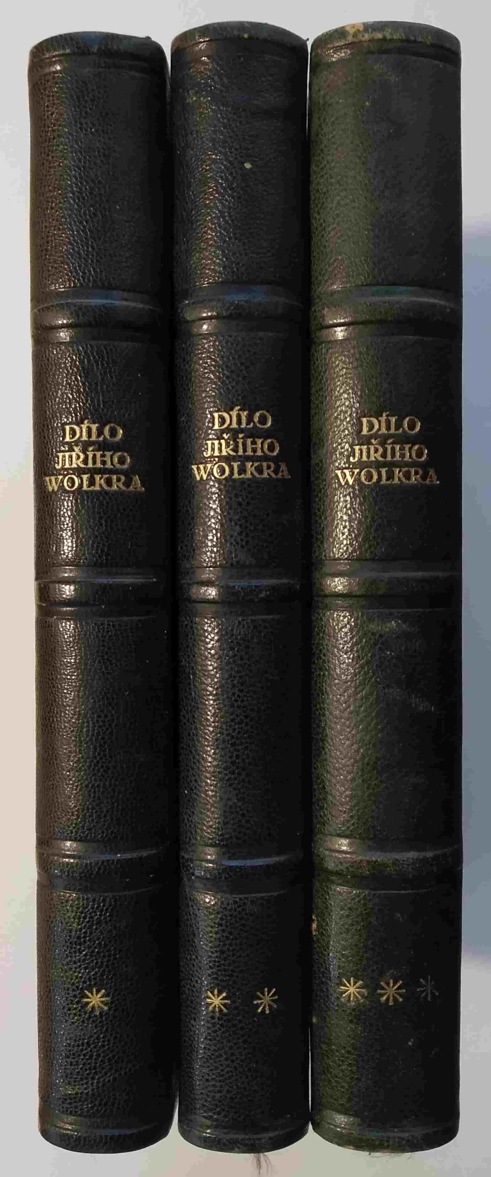 Dílo Jiřího Wolkera I. - III.