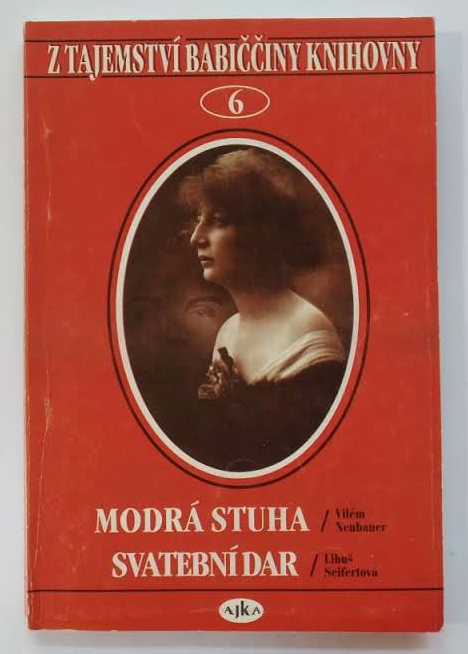Modrá stuha. Svatební dar