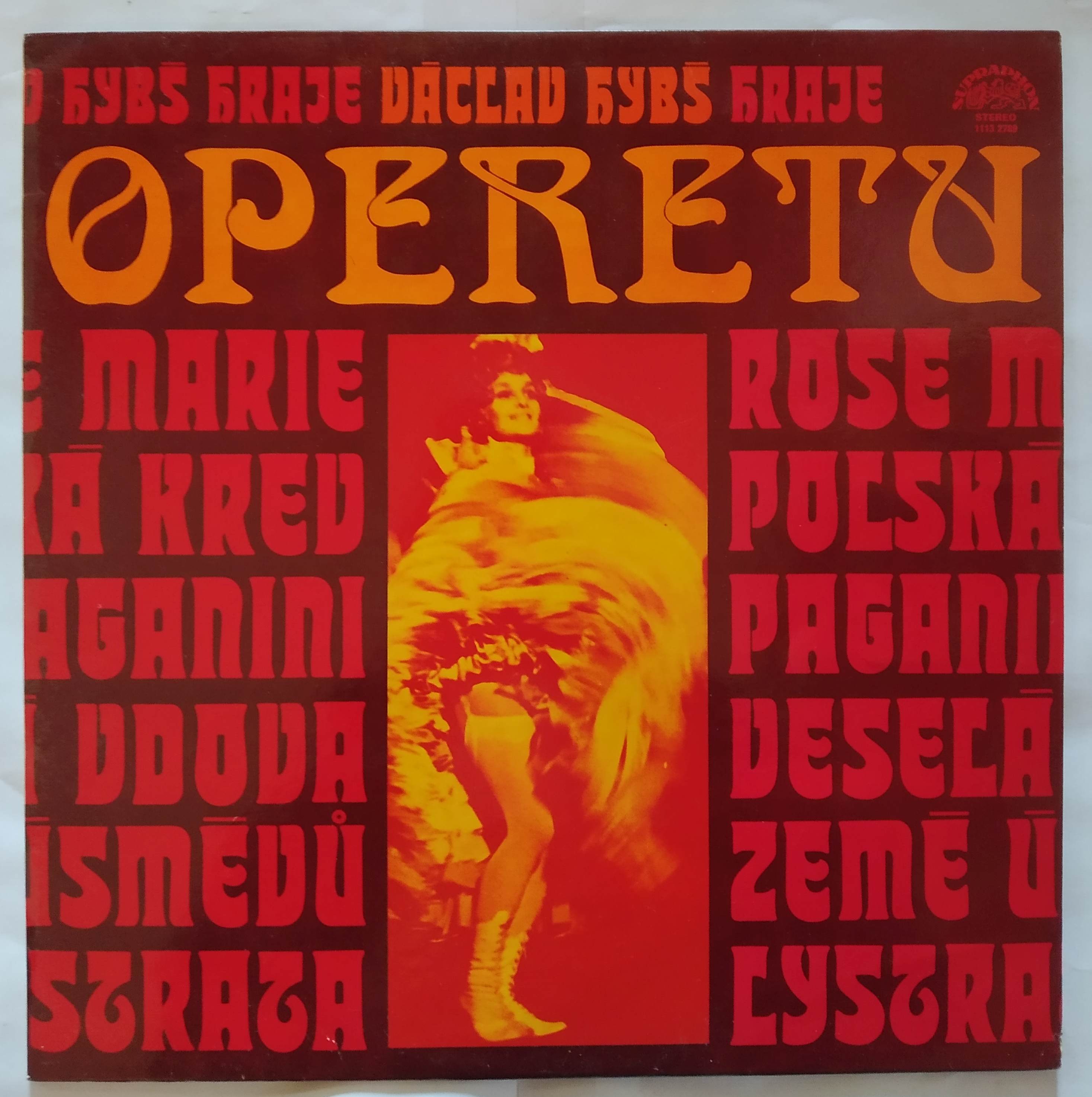 Václav Hybš hraje operetu