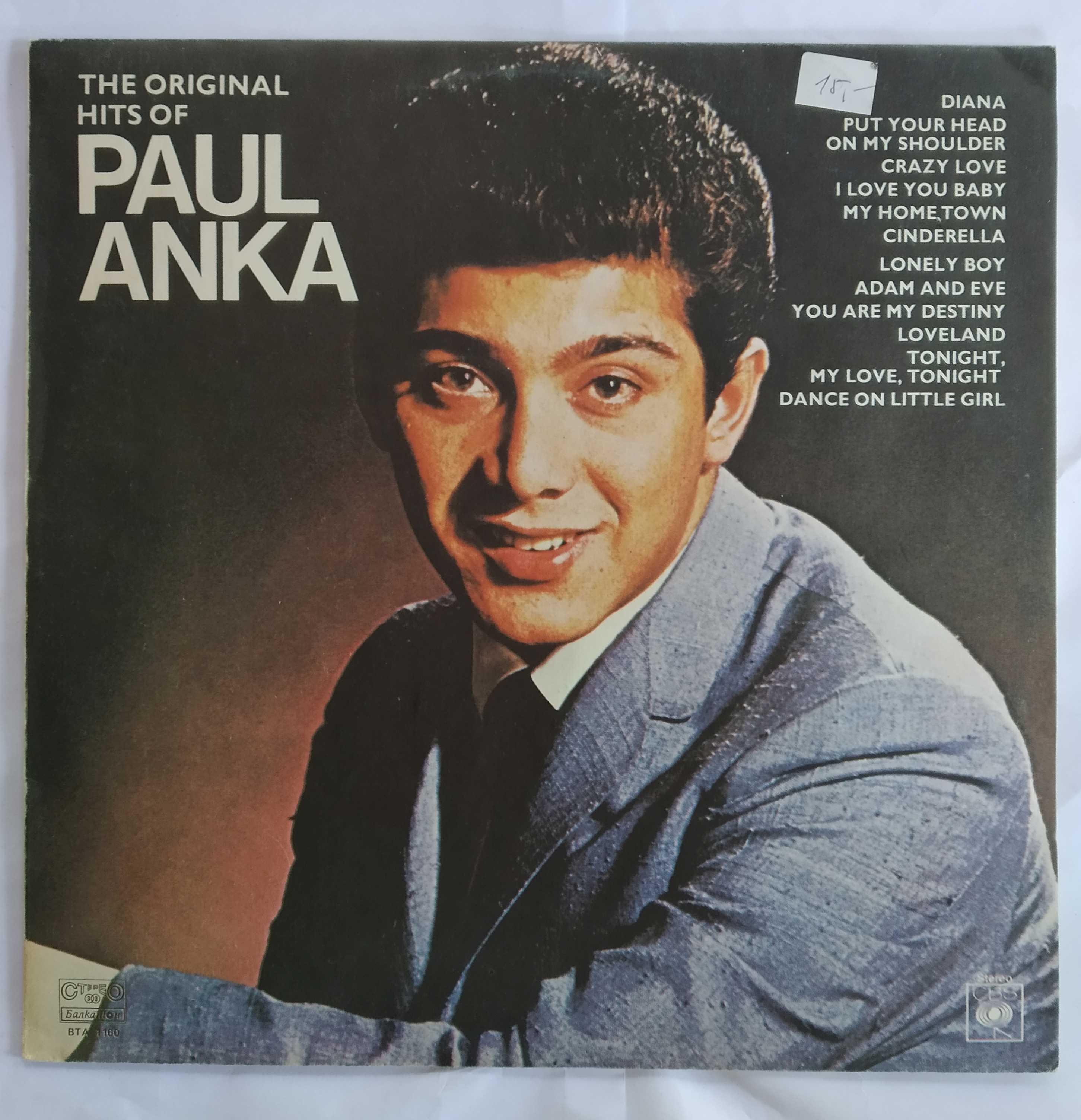 The Original Hits Of Paul Anka