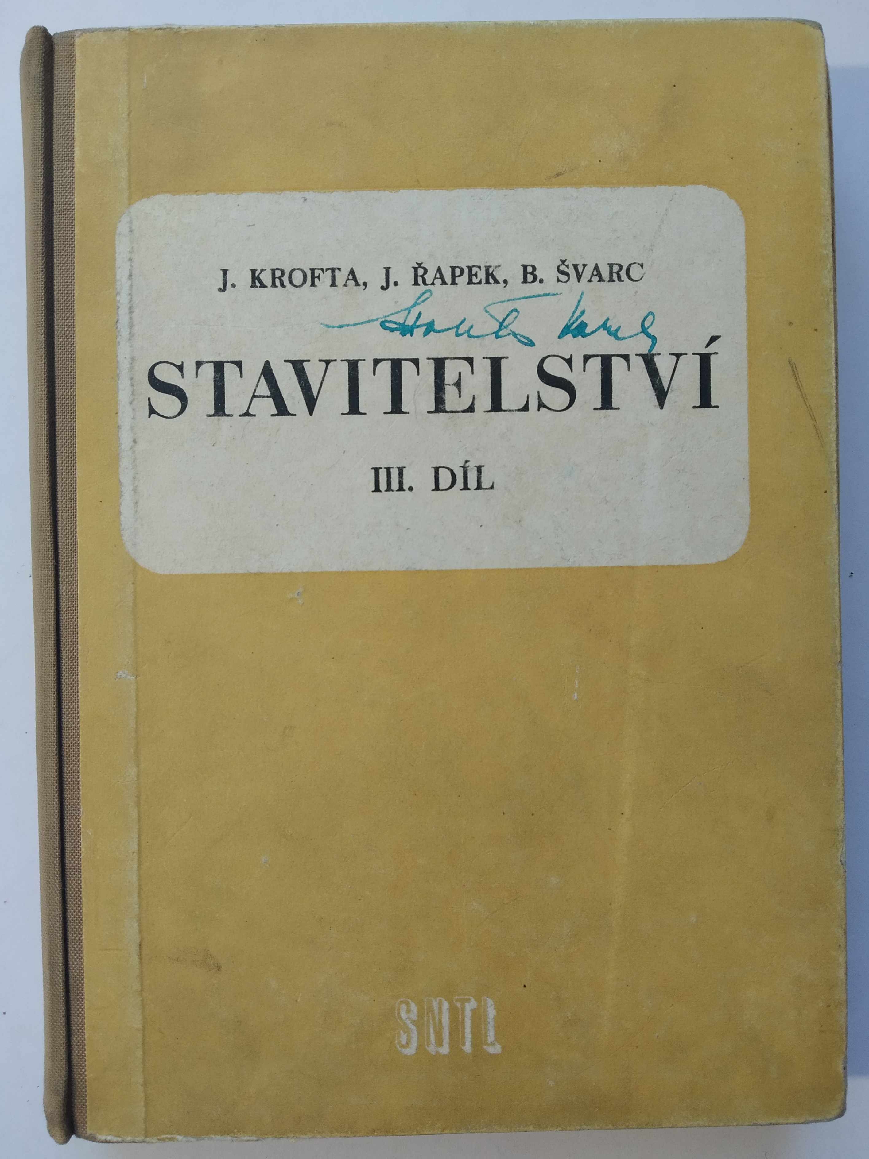Stavitelství III. Díl
