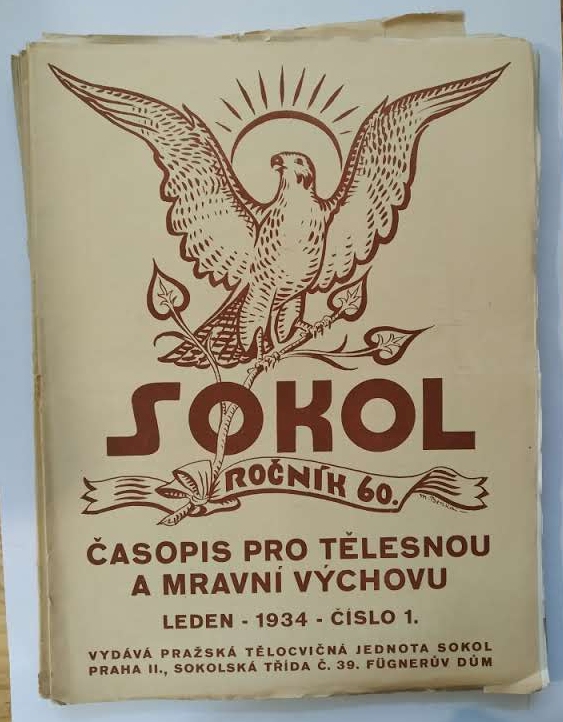 SOKOL - Časopis pro tělesnou a mravní výchovu, Ročník 60. Číslo 1 - 12