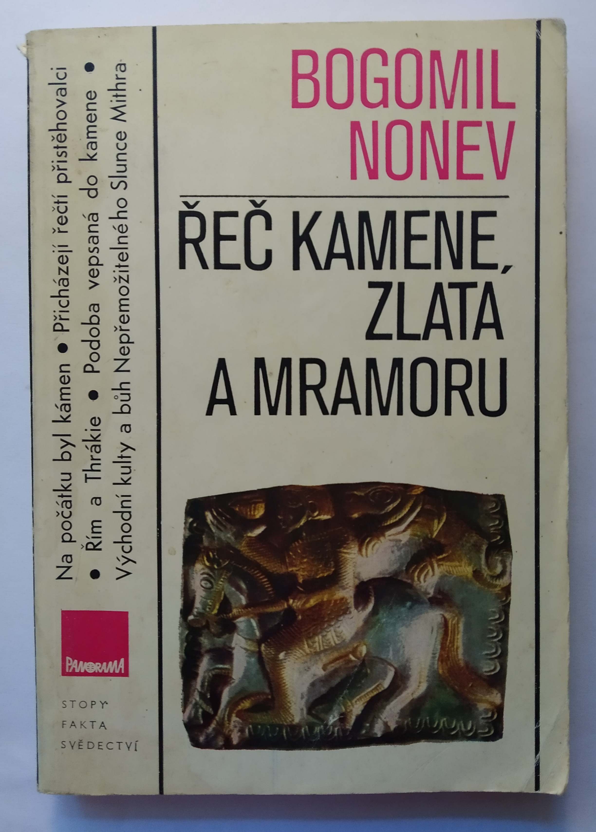 Řeč kamene, zlata a mramoru